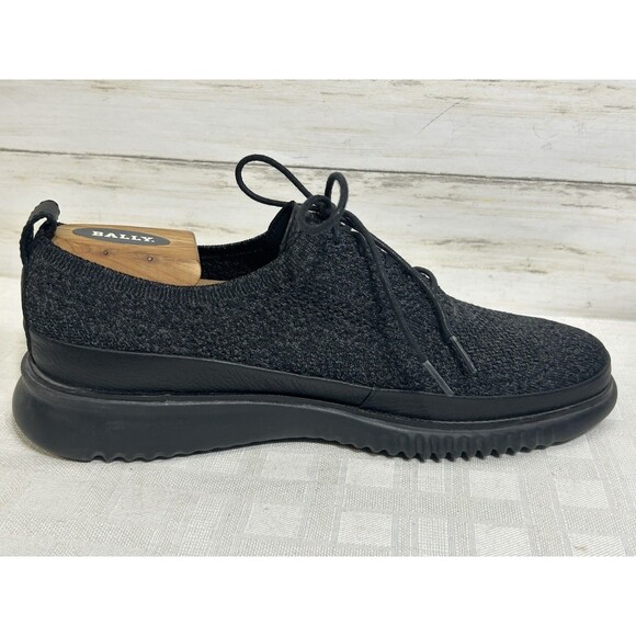 MINTY! Cole Haan 2 ZeroGrand Stitchlite Oxford Men Size 9.5 M Black Shoes C28283 main image 16
